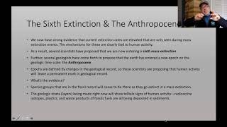 9-5 Earth's Biotic Enterprise The Sixth Extinction & the Species Golden Rule