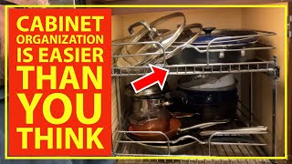 Installing A Kitchen Cabinet Pot Drawer - Easy Kitchen Upgrade