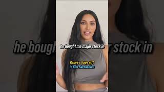 Kanye gifts to Kim Kardashian #shorts