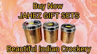 beautiful dinner set jahez stainless steel bartan crockery cookware household