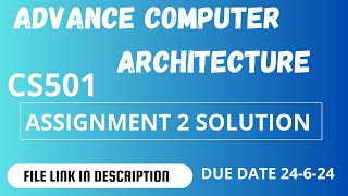 CS501 ASSIGNMENT 2 SOLUTION SPRING 2024 BY VU ROCKY || CS501 ASSIGNMENT SOLUTION