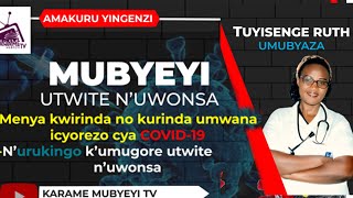 KURWARA COVID-19 ni impamvu YO KUBYARA UBAZWE