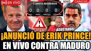 🔴URGENTE ANUNCIO EN VIVO DE ERIK PRINCE CONTRA MADURO ¡LE DECLARA LA GUERRA! | FRAN FIJAP