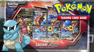 Opening A Pokemon Zacian V Union Collection Box