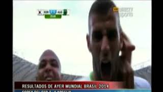 Moderación en "Señal Abierta" Sección Mundial Brasil 2014 (Grupos G y H)