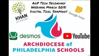 Connected Educators Webinar Series  Secondary March 2018