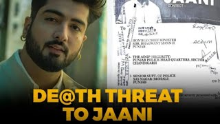 Breaking News :- मूसे वाला और सलमान खान के बाद अब पंजाबी कलाकार जानी को मिली धमकी |#jaani #Moosewala