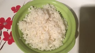 Paleo diet cauliflower rice recipe in Tamil