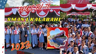 SMAN 1 KALABAHI DALAM HUT RI KE 78 KABUPATEN ALOR 2023