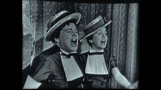 The Di John Sisters  on TV in this rare appearance from 1955