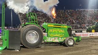 John Deere Tractor Shoots Flames!!!