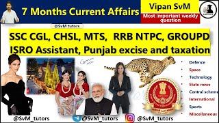 Last 7 months current affairs | January to april 2023 current affairs |Monthly Current affairs 2023