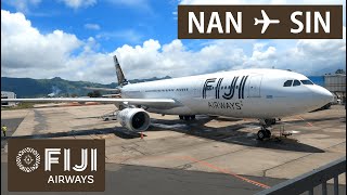 Fiji Airways A330-200 Economy Flight Experience: Nadi to Singapore (FJ361)