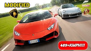 FINALLY MODIFYING MY LAMBORGHINI HURACAN & PORSCHE CAYMAN! 😍 Forza Horizon 4 - HINDI #notgamerfleet