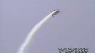 Aerobatic Flying At The Van Nuys Air Show 1999 Biplane And Single Wing Aircraft