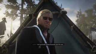 RDR2 - If Arthur never leaves Camp, the Gang will be mad at him