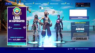 JUGANDO AL FORTNITE ARENA +3000 PUNTOS