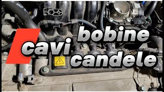 SOSTITUZIONE CAVI BOBINE CANDELE FIAT PANDA #fiatpanda #fiat #manutenzione #candele