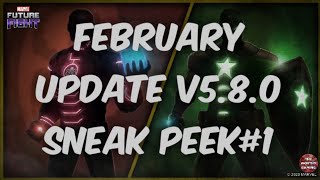 February Update v5.8.0 Sneak peek#1