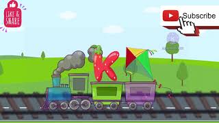 ABCD Alphabets Learning Train for kids |A for Apple | B for Ball #kidslearning #kidsvideo