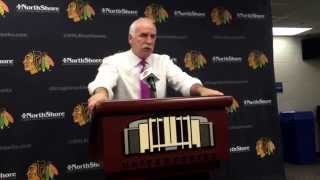 Coach Quenneville after Hawks win over Blues