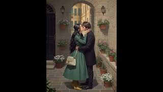 Enchanting Animation: Francesco Hayez's 'Il Bacio' Comes to Life