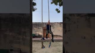 Mirabai Chanu X Rope Climbing