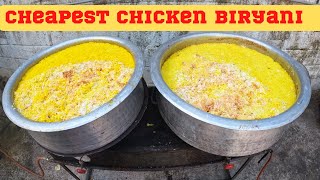 Cheapest Chicken Dum Biryani in Hyderabad | Famous Chicken Biryani in Hyderabad |Chicken Fry Biryani