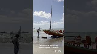 Passeio de jangada em Maceió