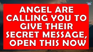 God Message🕊️ Angel are Calling you to give their secret message, Open this now✝️Jesus Message