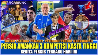 KEJUTAN JELANG LEG KEDUA,SJH DIJAMIN BERGEMURUH,PARA PERSIB PETINGGI BERKUMPUL,BOJAN SIAPKAN PENALTI