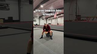 Different Celebrities Doing Gymnastics #victory #sports #shorts #youtubeshorts #gymnast #funny #gym