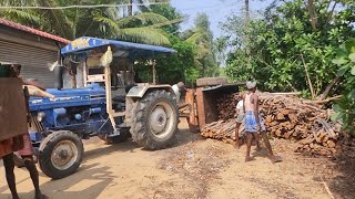 Farmtrac 45| 😱tipper upset😱|   MF 7250 tractor