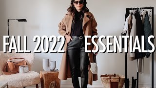 FALL 2022 FASHION ESSENTIALS | UNIQLO U Haul, Try-On | Affordable Fashion Trends & Outfit Ideas