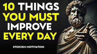 10 Things You Must Improve On Every Day | Stoicism Motivation