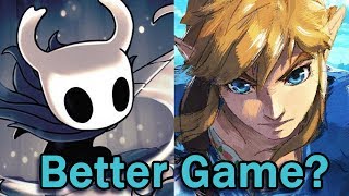 Two RADICALLY Different Game Design Philosophies: Breath of the Wild and Hollow Knight - WIAGW