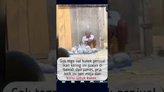 momen Kakek Penjual Jalanan Belum Ada Yang Laku #shorts #berita #beritaviral #informasi