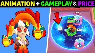 BRAWL STARS MOON GUARDIAN CHESTER GAMEPLAY, ANIMATION, COST, PIN & PLAYER ICON