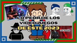 Lo peor de la industría de los videojuegos en el 2023