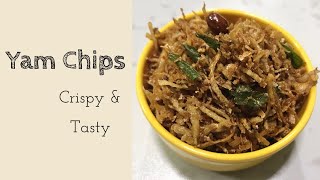 Kanda Chips | కంద చిప్స్ | Jimikand Chips | Crispy & tasty Fry Recipe