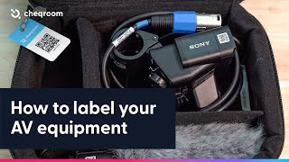 How to Label your Camera Gear