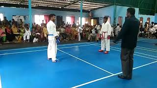 Bodokan Karate JKS Inter Dojo championship above 55 Kg (Senior)Kumite competition