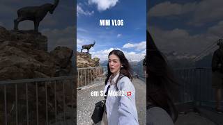 MINI VLOG em St. Moritz Suiça | Dicas, passeio, paisagens #viagem #viagemeturismo #suica