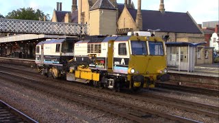 Volker Rail DR 77802 - 6J35 Welwyn GC to Lincoln Terrace, Lincoln - 3rd November 2023