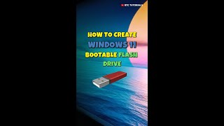 How to Create Windows 11 Bootable Flash Drive #pctips #bootable_pendrive