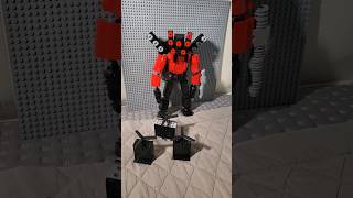 what if titan speakerman got cinemaman's speakers? #shorts #skibiditoilet #titanspeakerman #lego