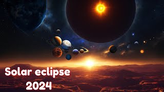 April 8 2024 solar eclipse live now 🌑 #solareclipse