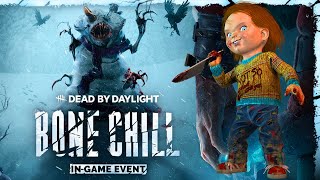 BONE CHILL 2023 IS HERE AND THE GOOD IS HAVING FUN - Dead by Daylight Chucky bone chill gameplay.