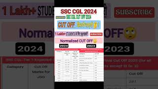 SSC CGL Expected Cut Off 2024 🔥SSC CGL Cut Off 2024 ✅ Low Cut Off 😁 Vacancy 😱 Abhinay Maths