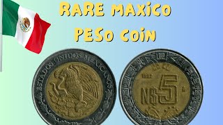 1992 Mexico 5 Peso Coin: Rarity, Design, History , Value & More. A Collector’s Guide